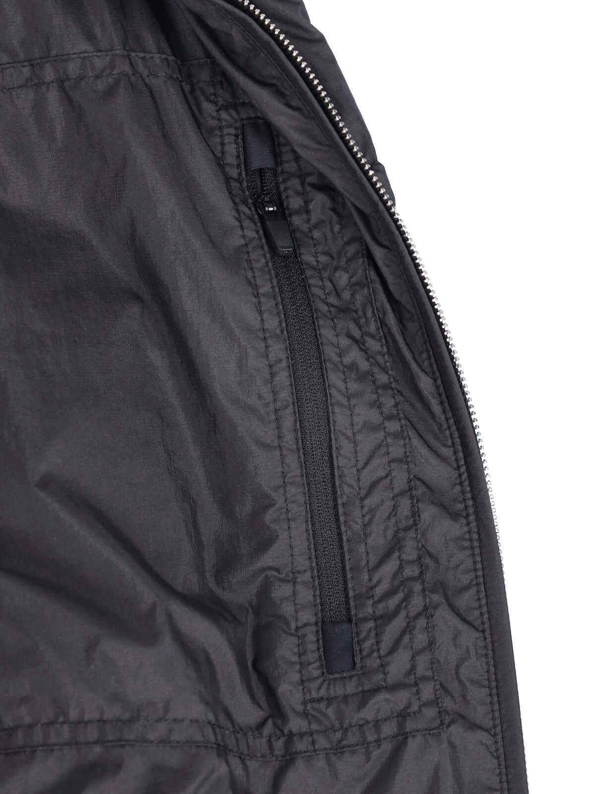 Ienki Ienki Zip Down Jacket In Black