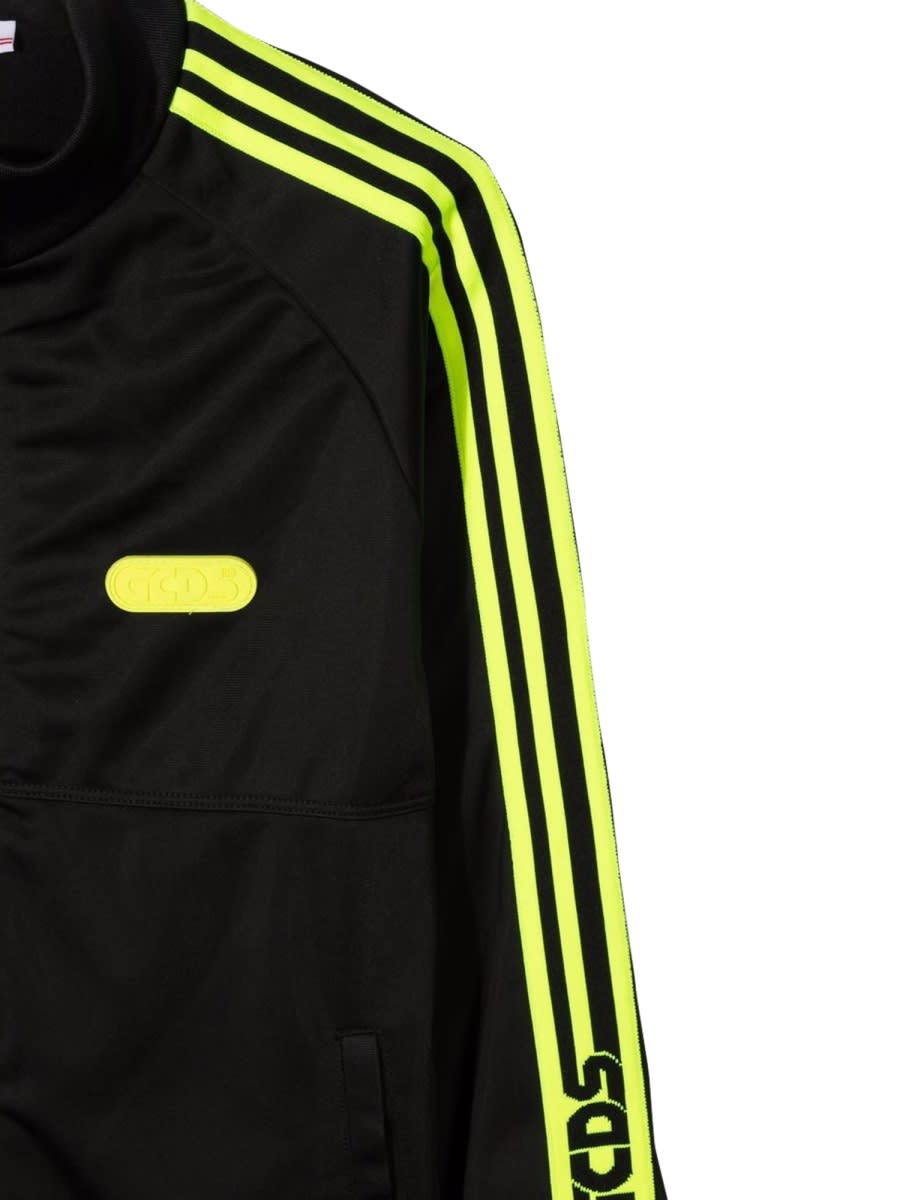 Gcds Triacetate Jacket Boy In Black