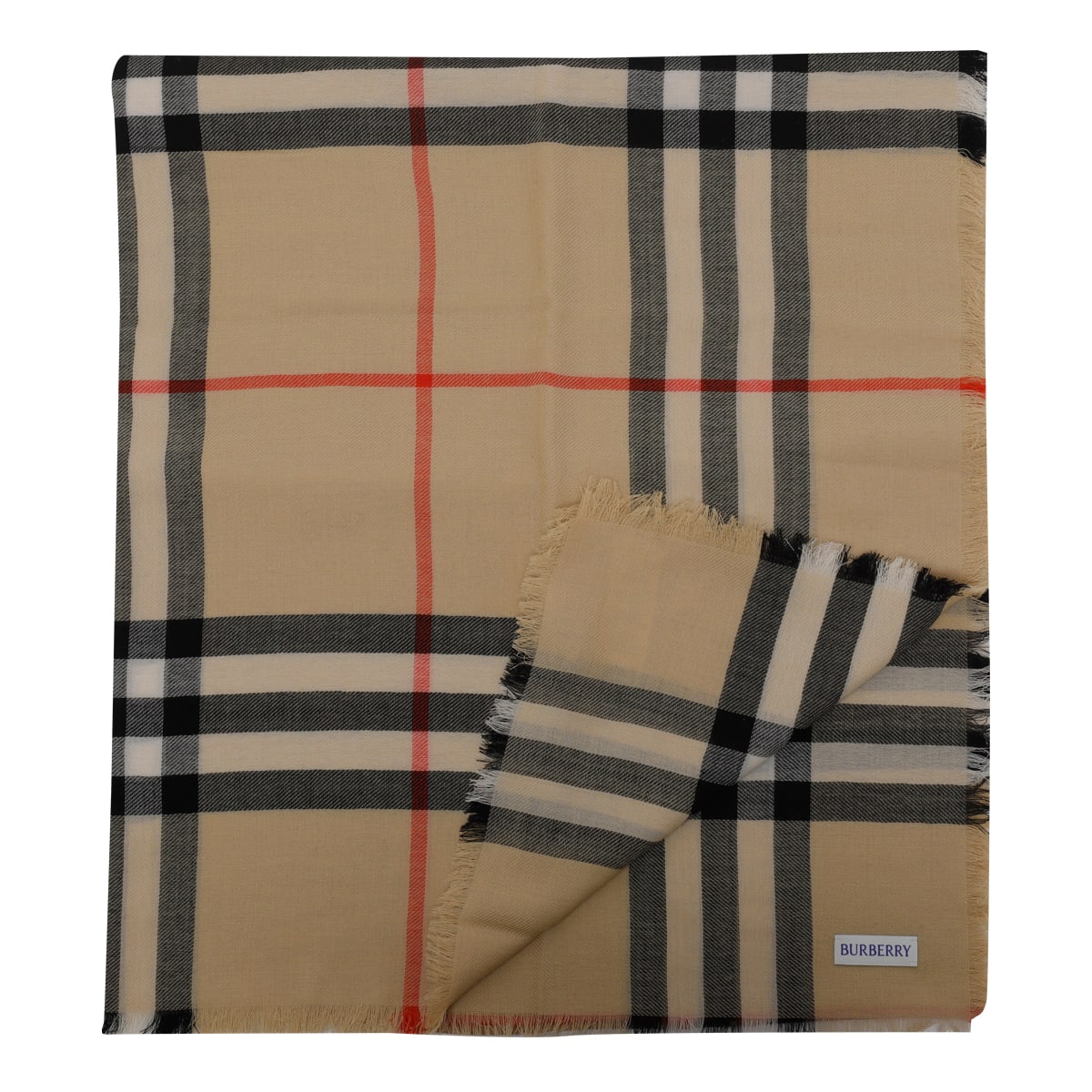 Burberry Check Motif Scarf