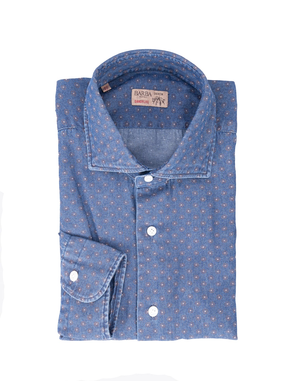 Shop Barba Napoli Barba Shirts In Fantasia