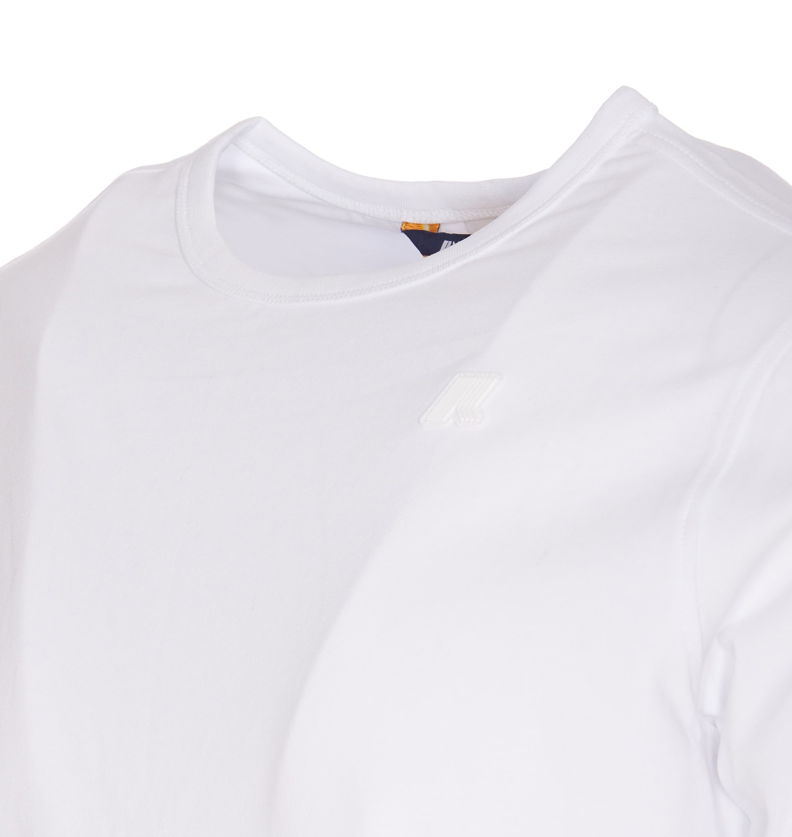 Shop K-way Adame Logo T-shirt In White