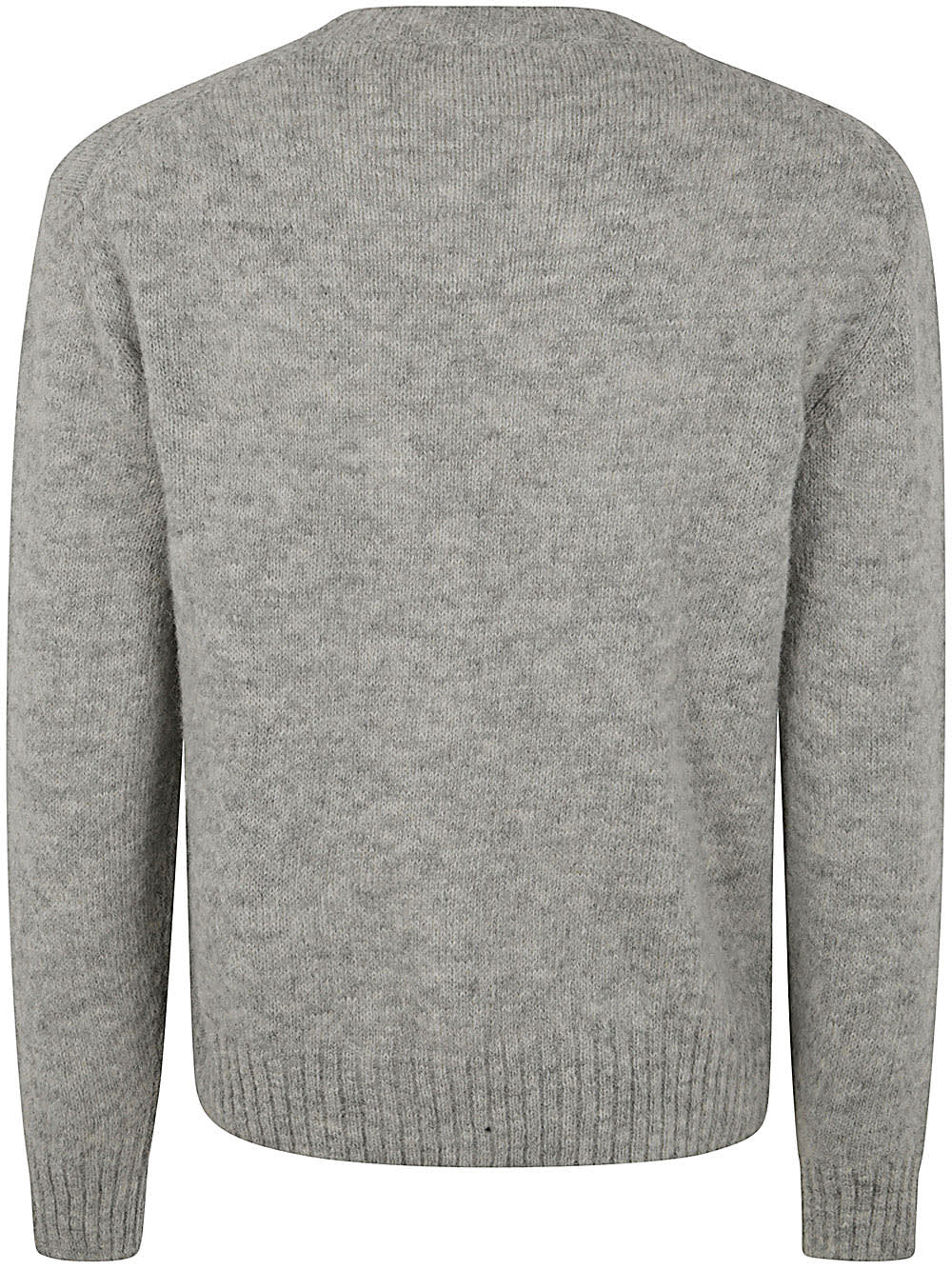 Shop Tom Ford Alpaca Blend Is Crew Neck Sweater In Light Grey