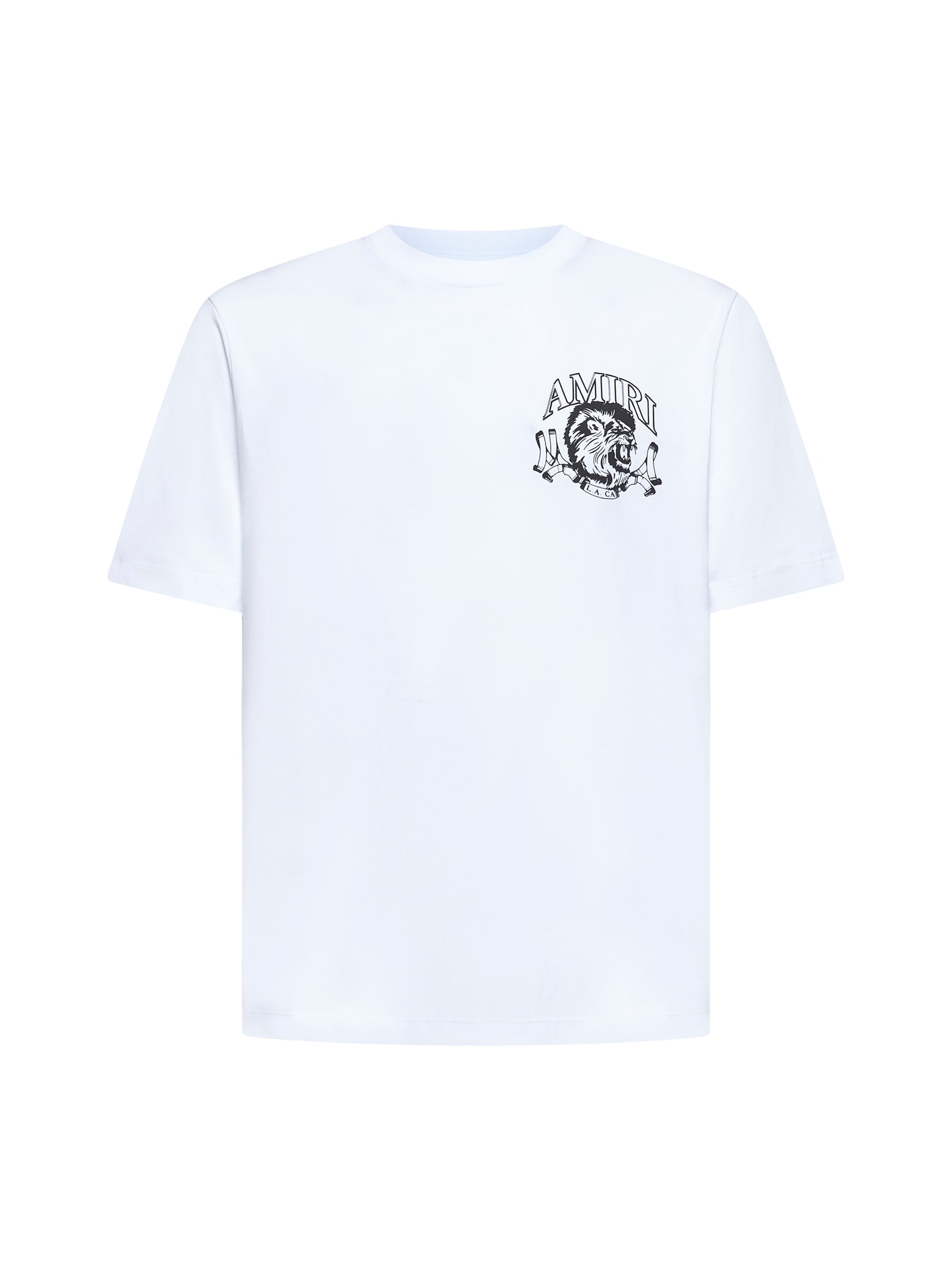 Shop Amiri T-shirt In White