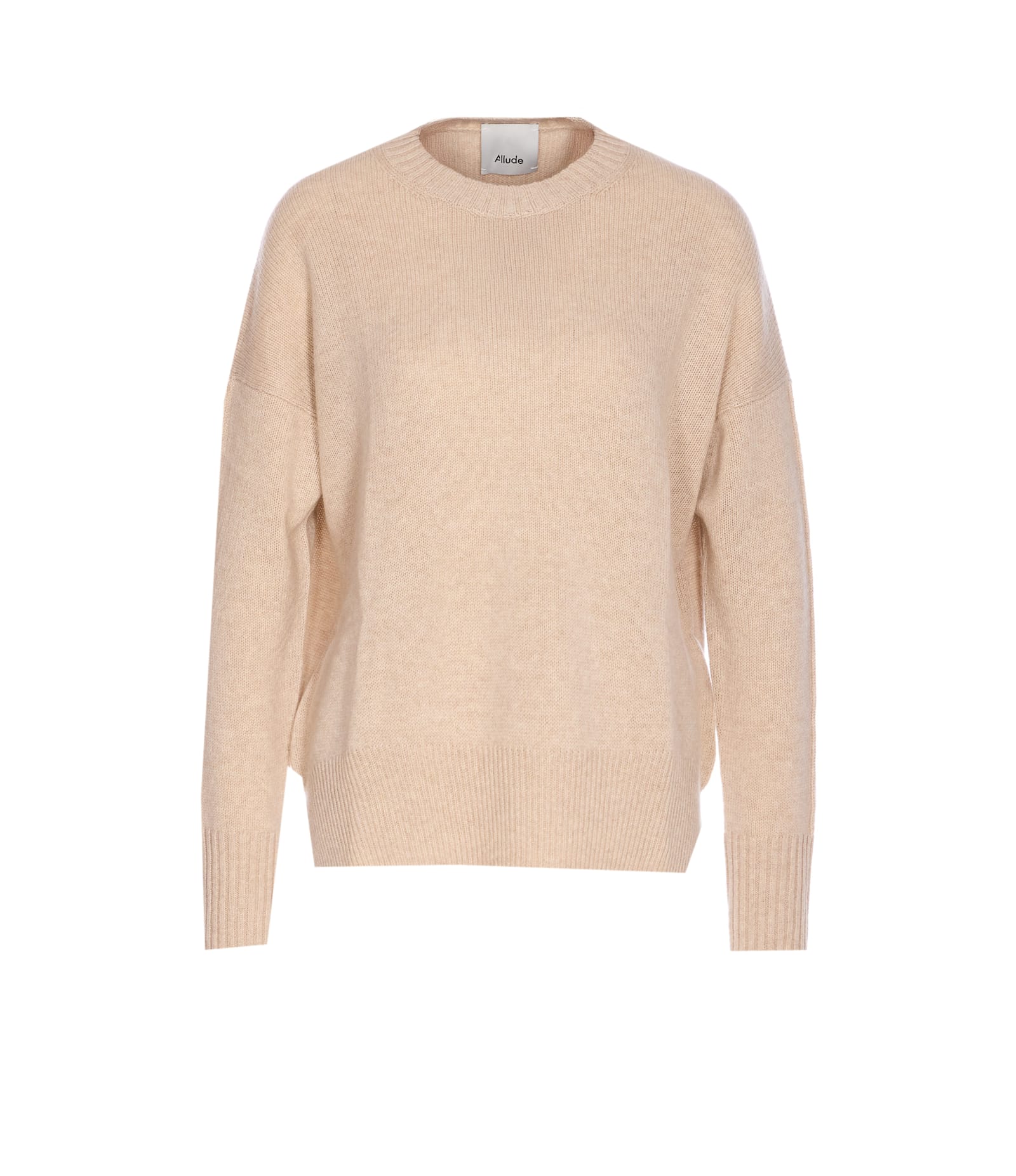 Allude Beige Sweater In Neutral