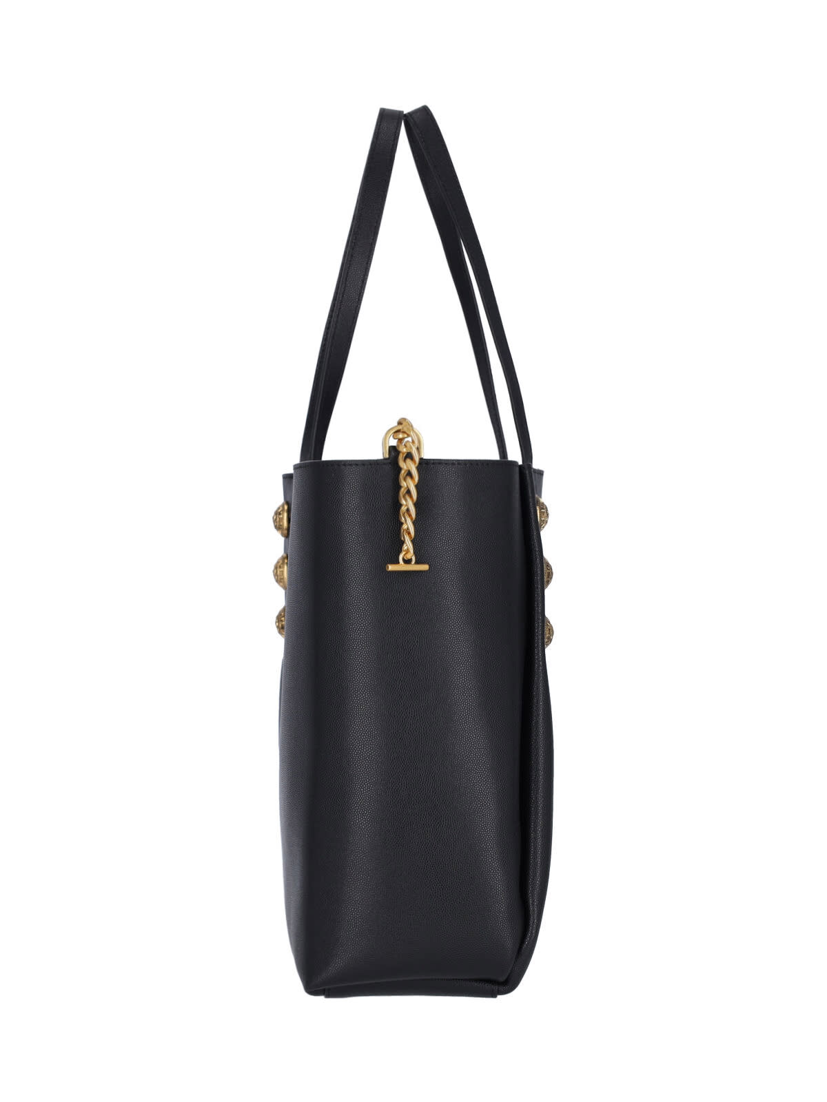 Balmain 'emblema' Tote Bag In Black