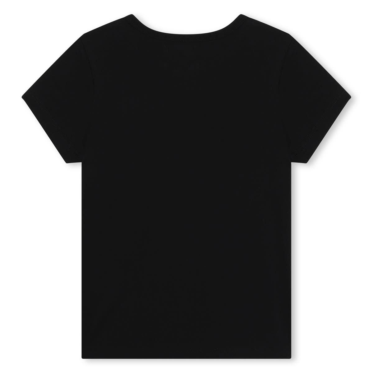 Shop Sonia Rykiel T-shirt With Decoration In Black