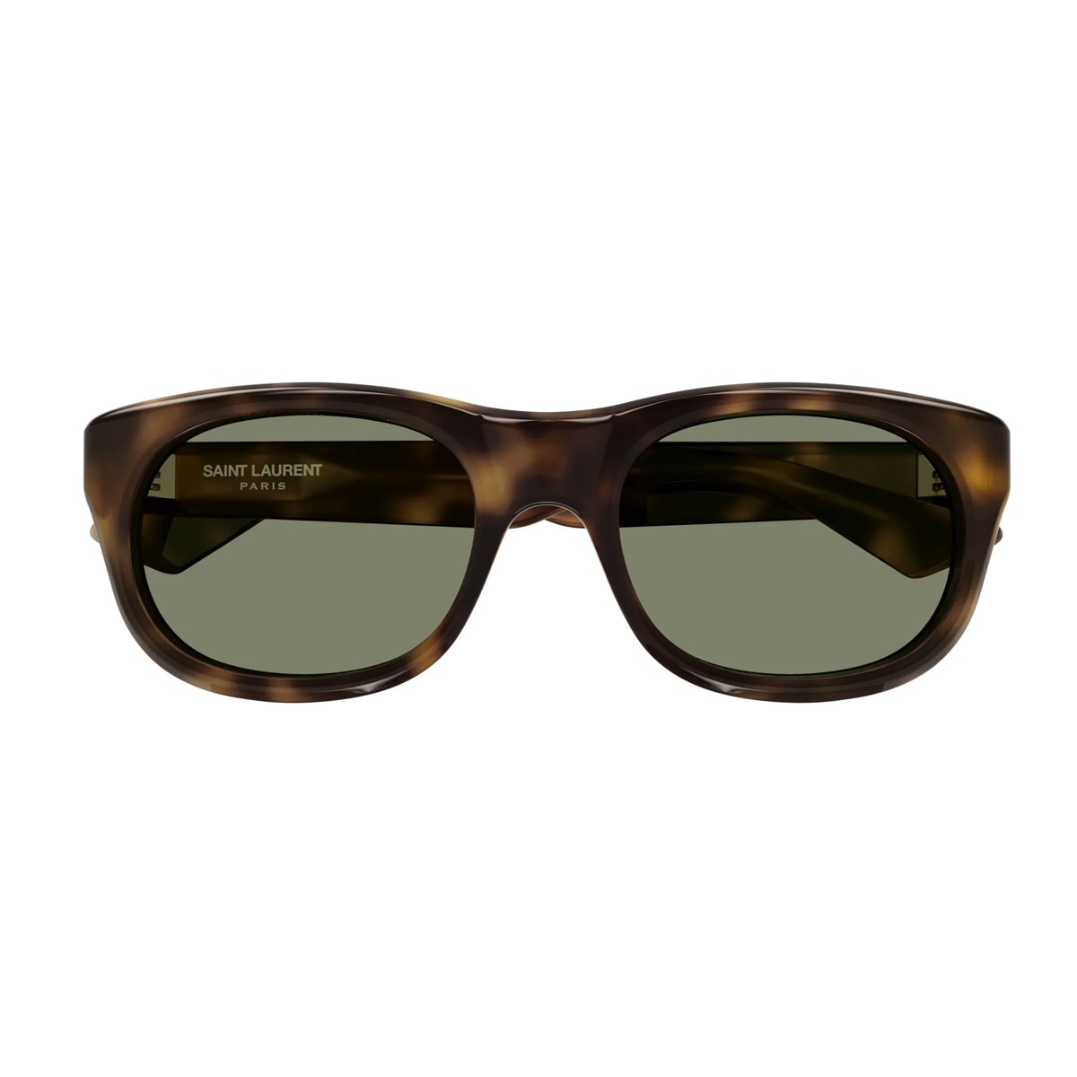 Saint Laurent Sl 815 Romy Linea Sl Logo Saint Laurent 002 Havana Green Sunglasses