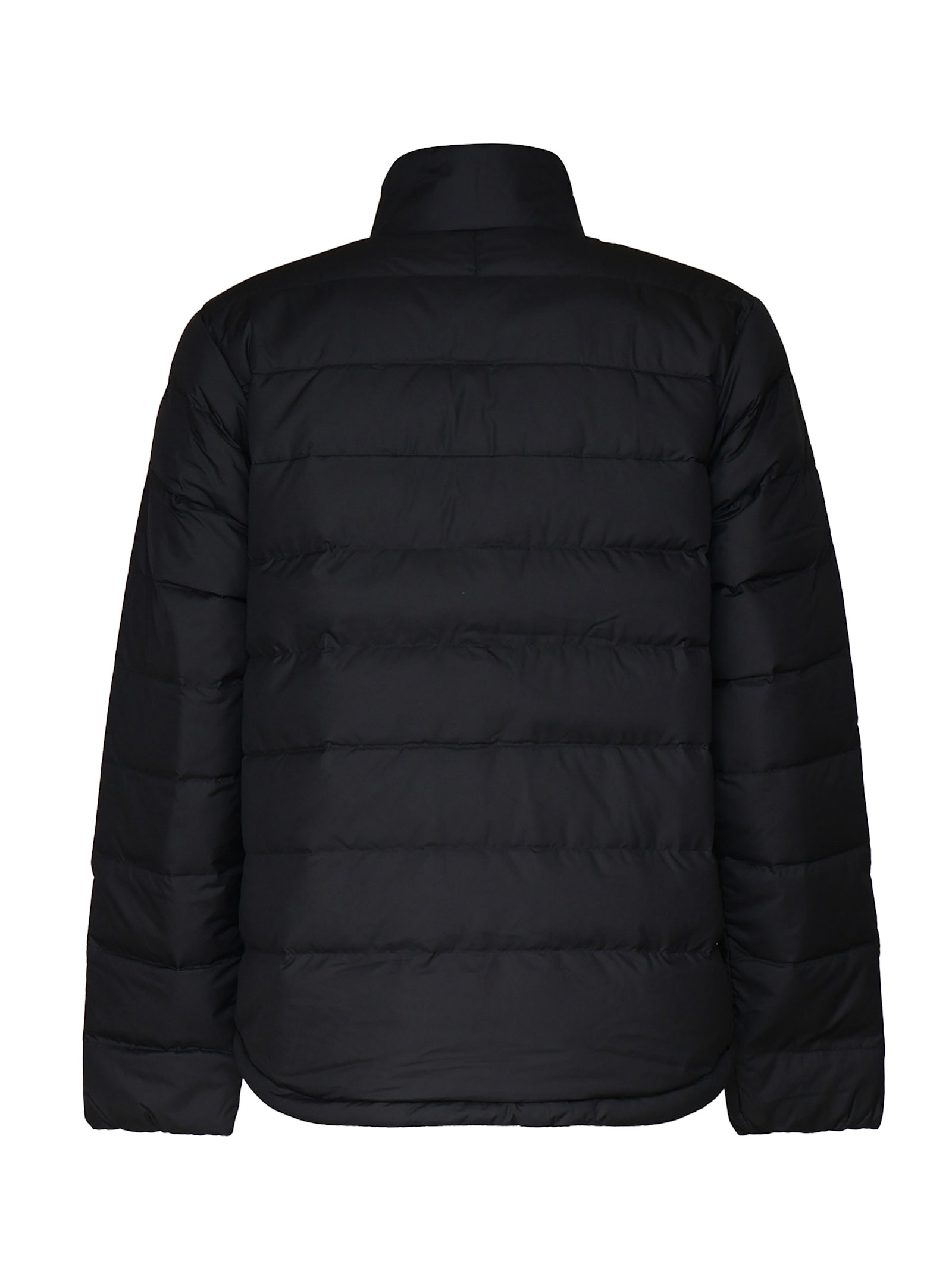 Shop Jack Wolfskin Nylon Jacket In Black