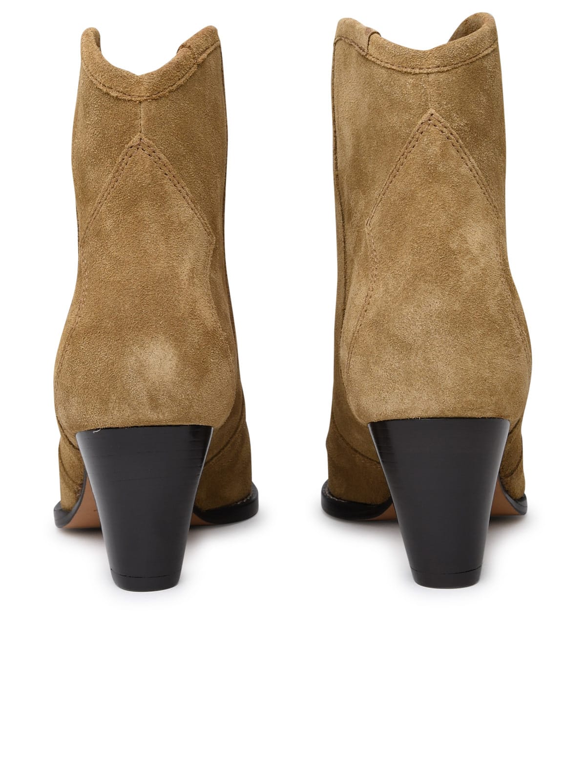 Shop Isabel Marant Beige Darizo Suede Ankle Boots In Brown