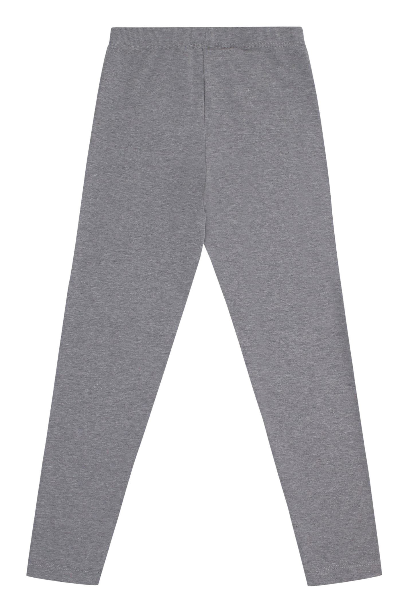 GOLDEN GOOSE LOGO PRINT COTTON LEGGINGS