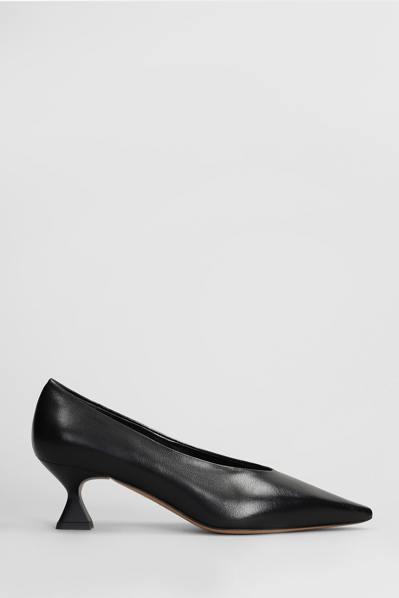 Shop The Seller Pumps In Black Leather