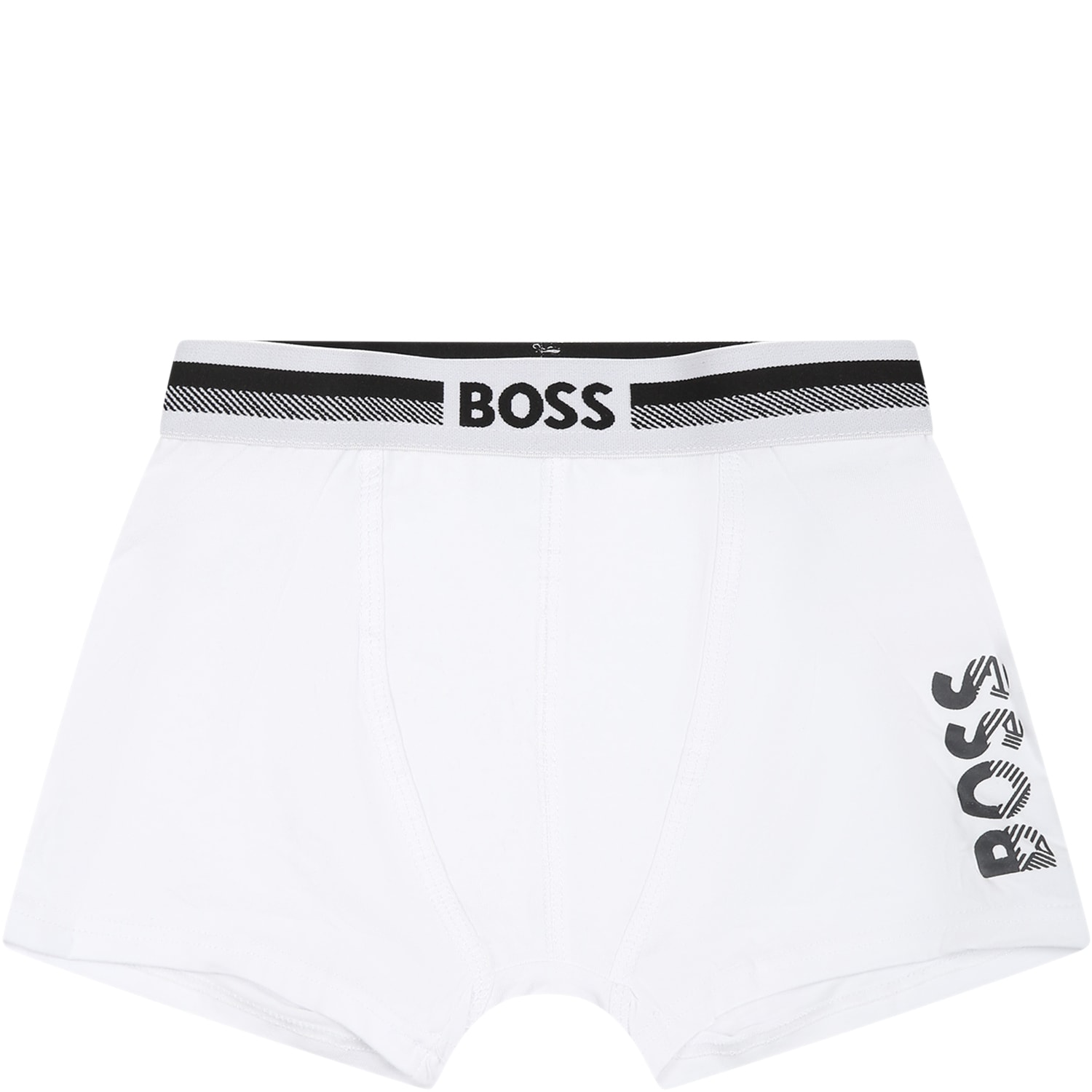 HUGO BOSS BLACK SET FOR BOY WITH LOGO 