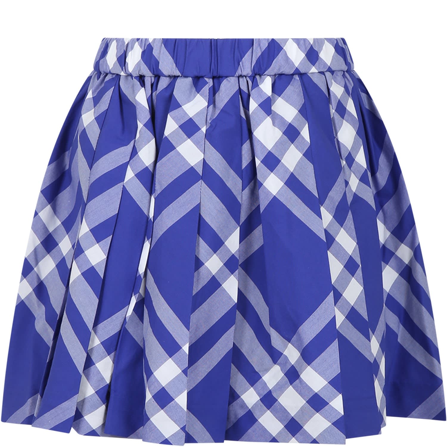 Burberry Blue Skirt For Girl