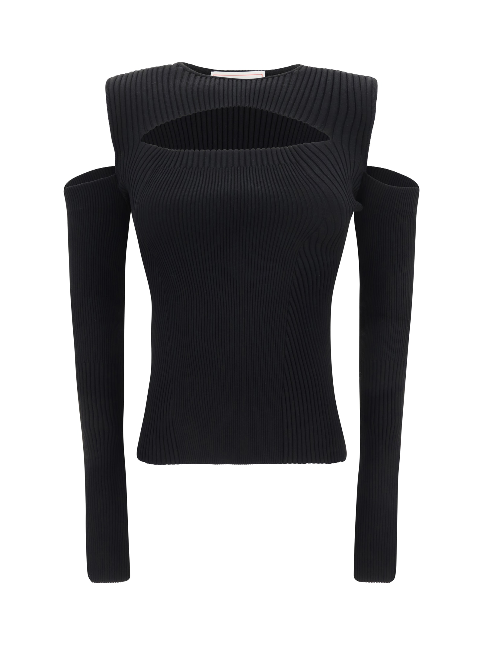 Shop Alexander Mcqueen Top In Black