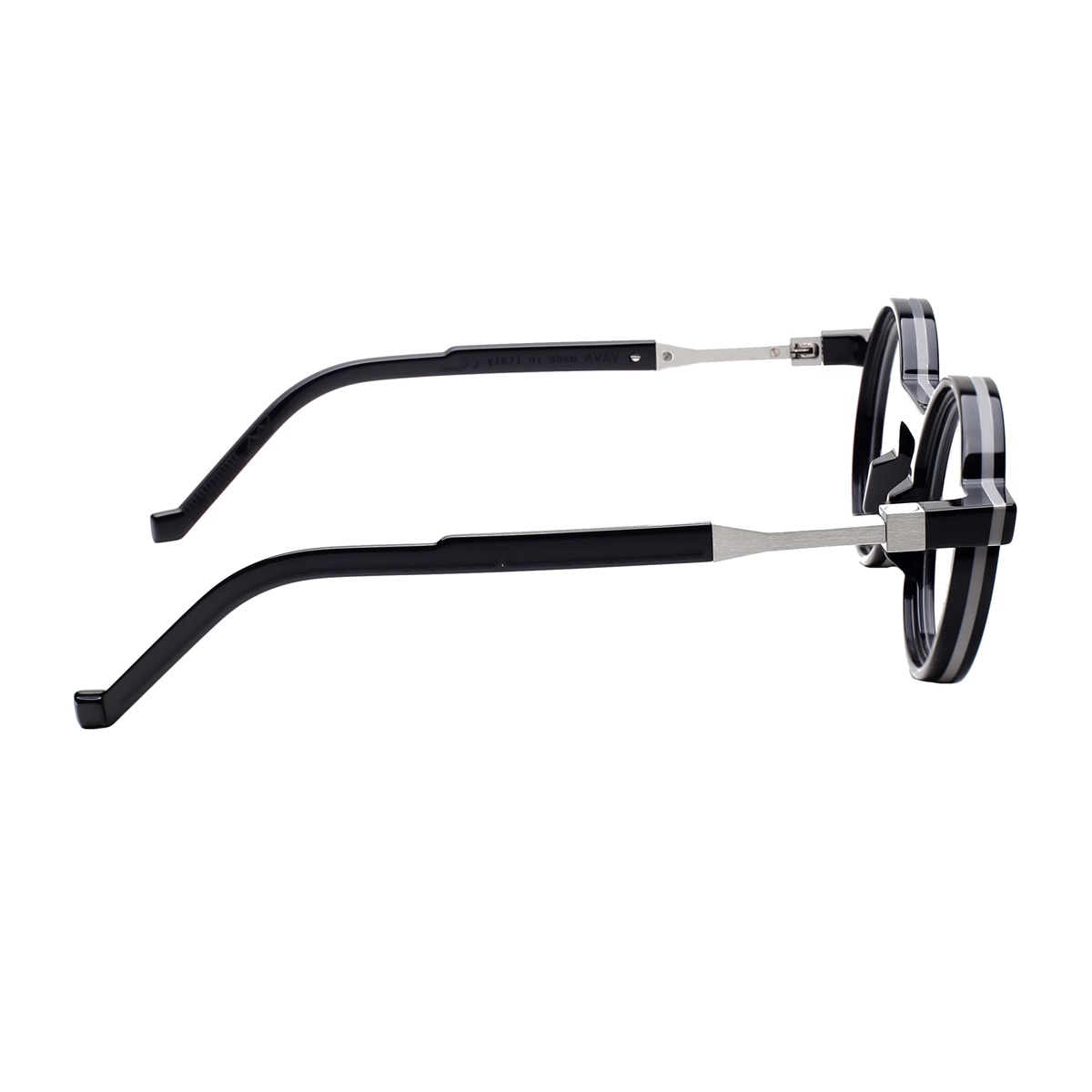 Vava Eyewear Wl0034 Black/light Grey Glasses In Black