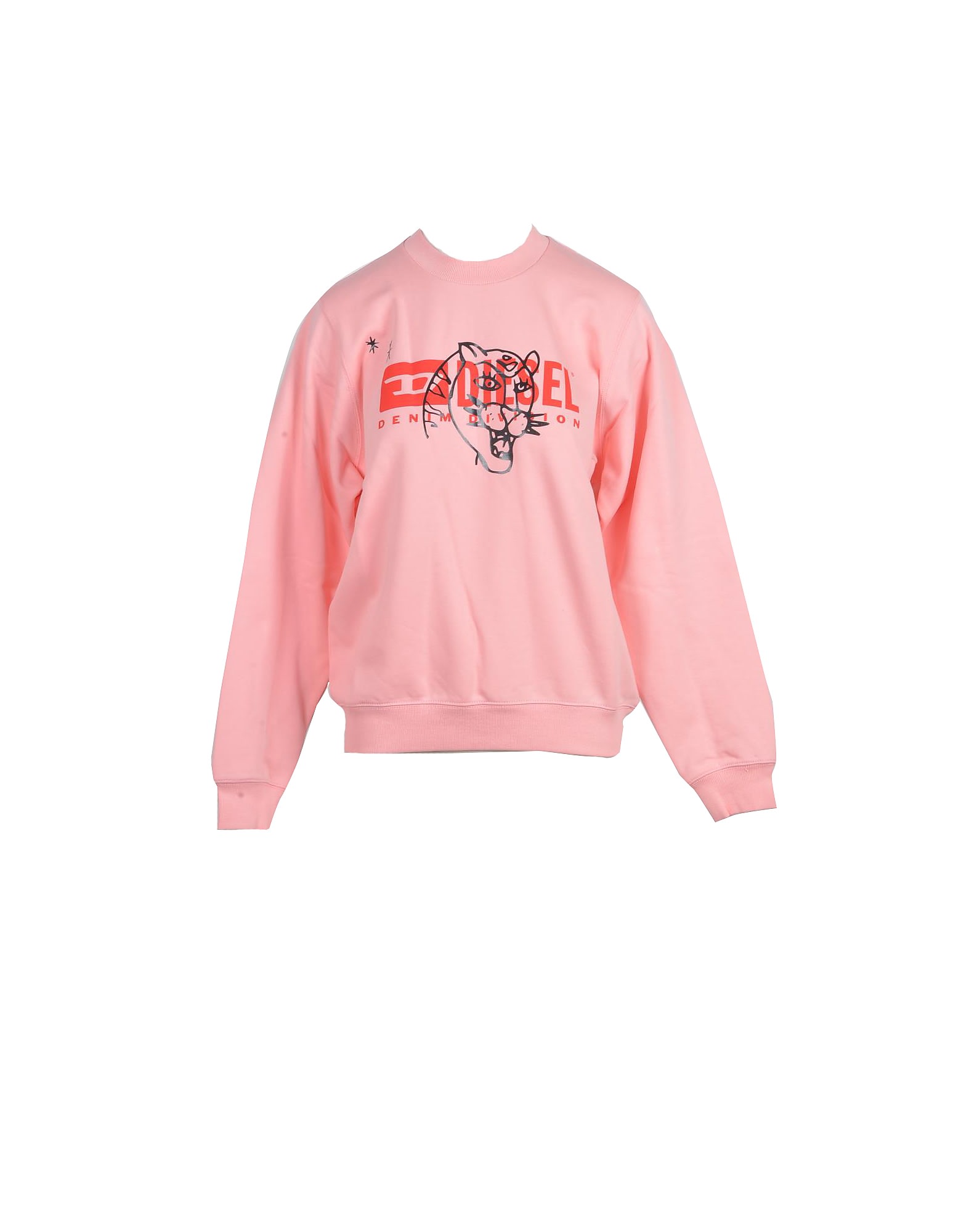 Diesel Womens Pink Sweatshirt