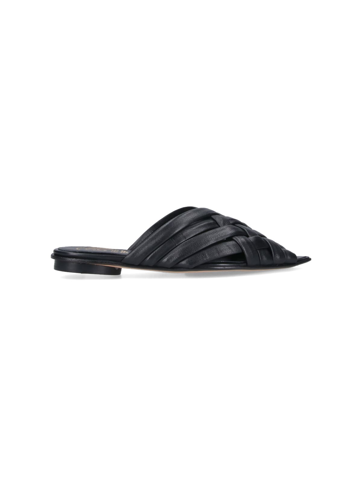 Lambskin Woven Sandals