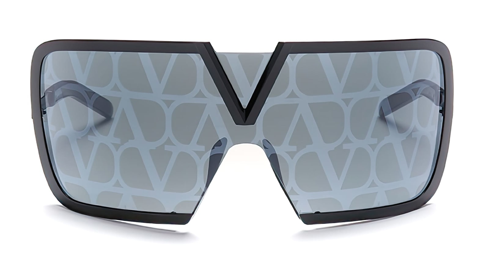Valentino Garavani V-romask - Black Iron Glasses