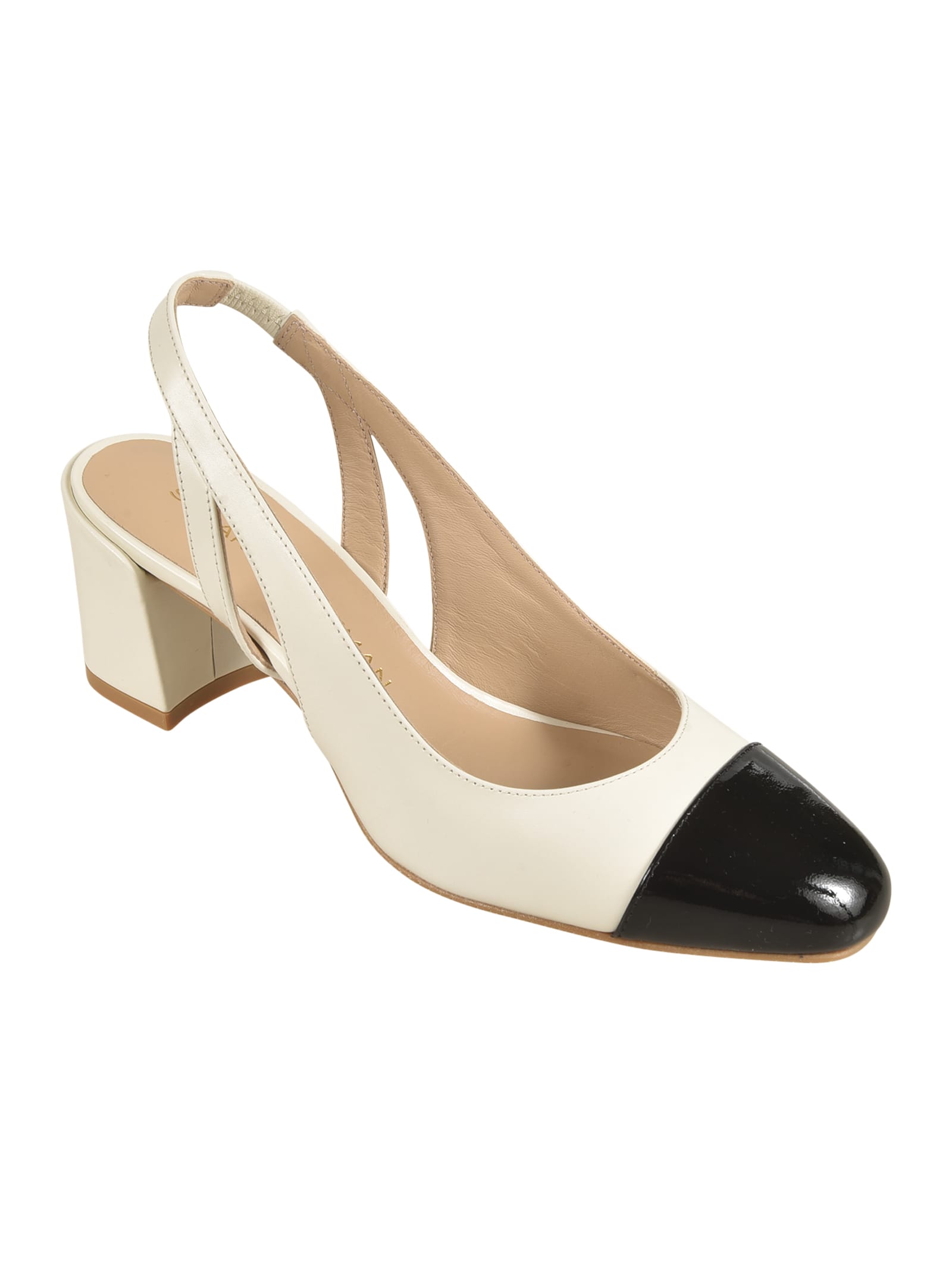 STUART WEITZMAN BACK STRAP PUMPS