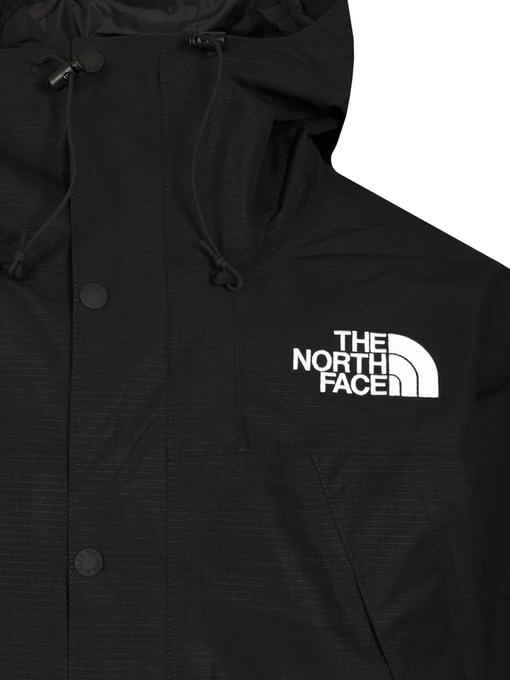 Shop The North Face Mountain Mono Jacket In Tnf Black