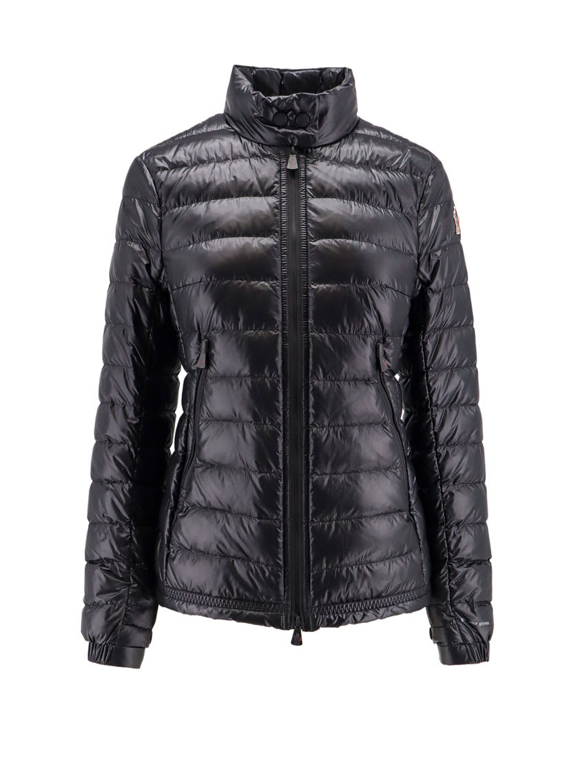 Shop Moncler Walibi Jacket In Black