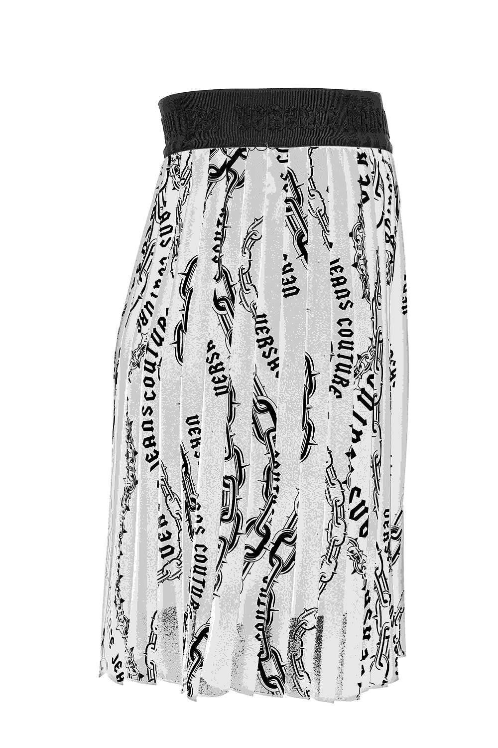 Shop Versace Jeans Couture Skirt In White