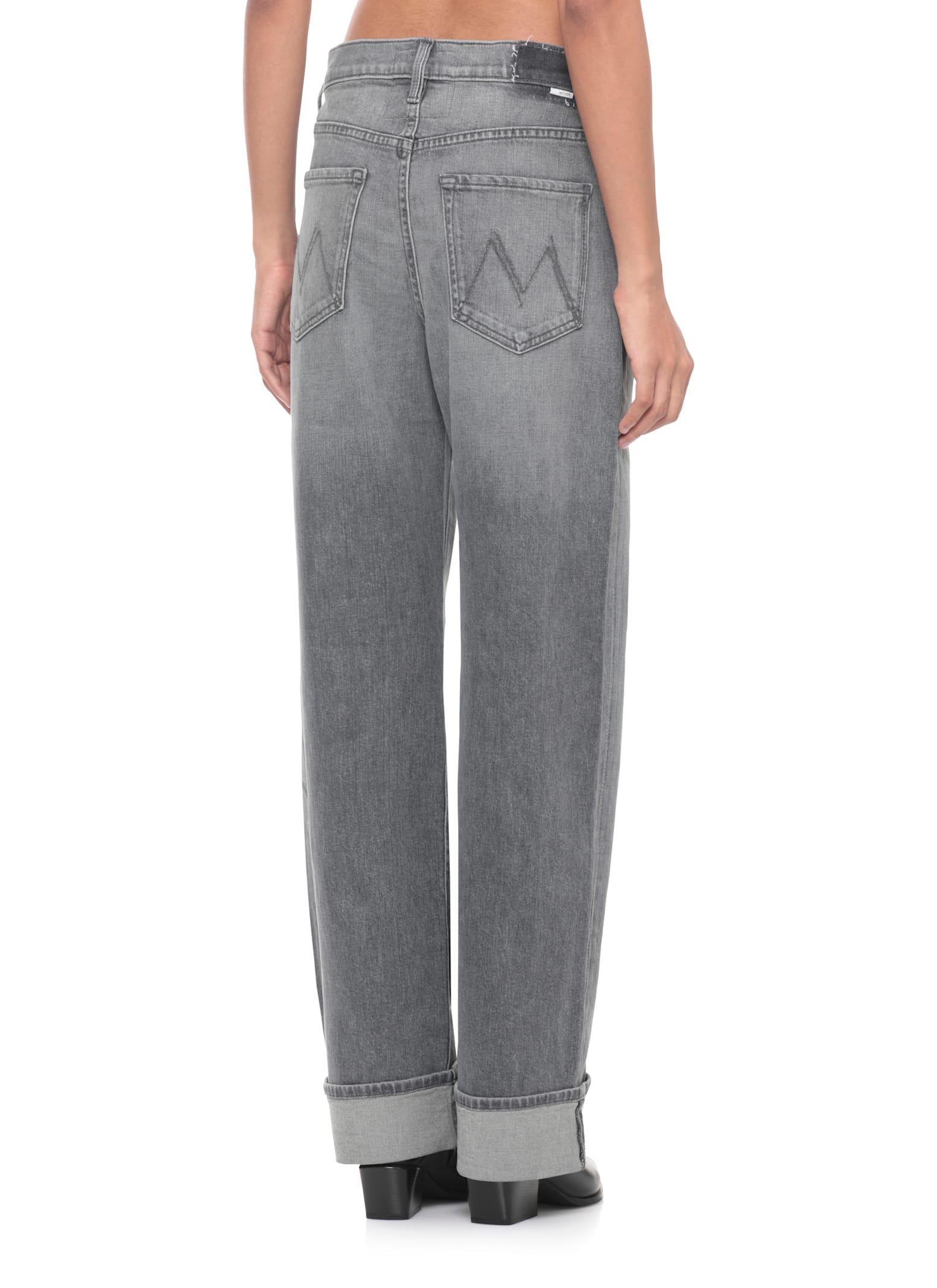 Mother The Dodger Skimp Cuff Jeans In Multi