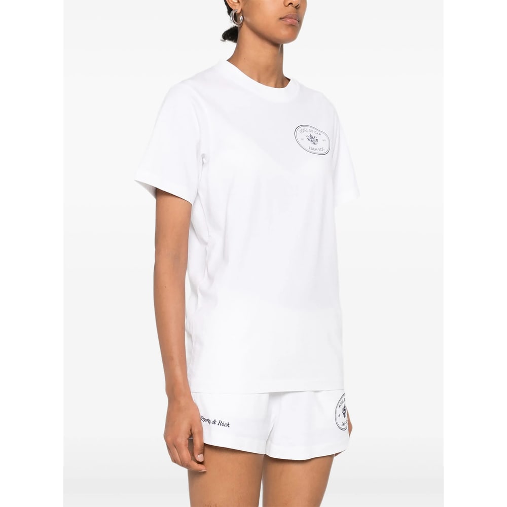 Sporty & Rich T-shirt In White