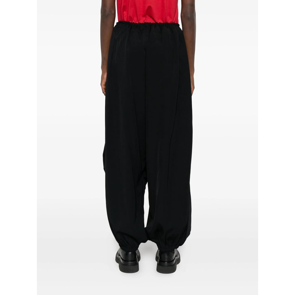 Y-3 Drawstring Elasticated Track Pants In Black