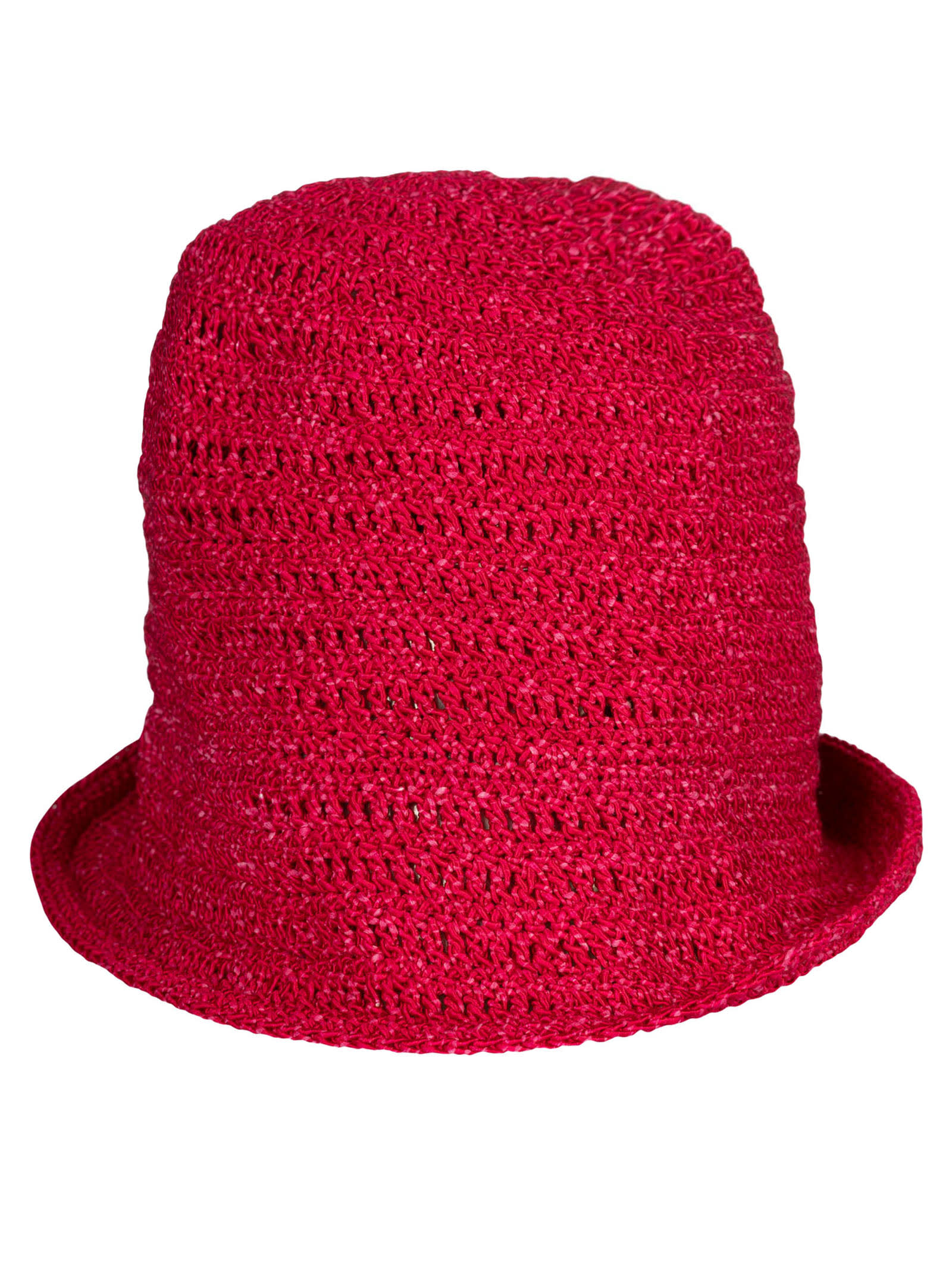 Shop Magda Butrym Crochet Logo Hat In Pink