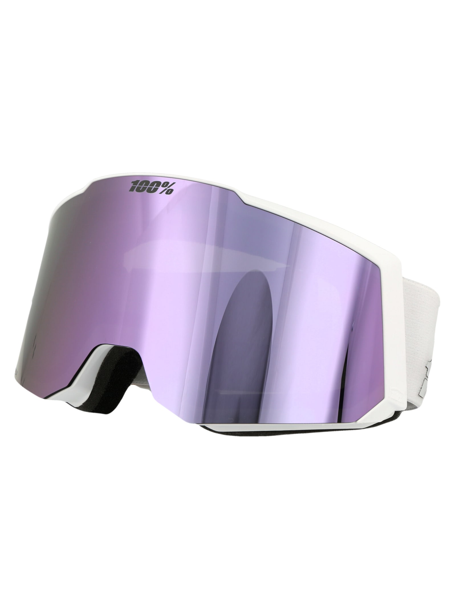 Shop 100% Snowcraft S Sunglasses In White / Llavender