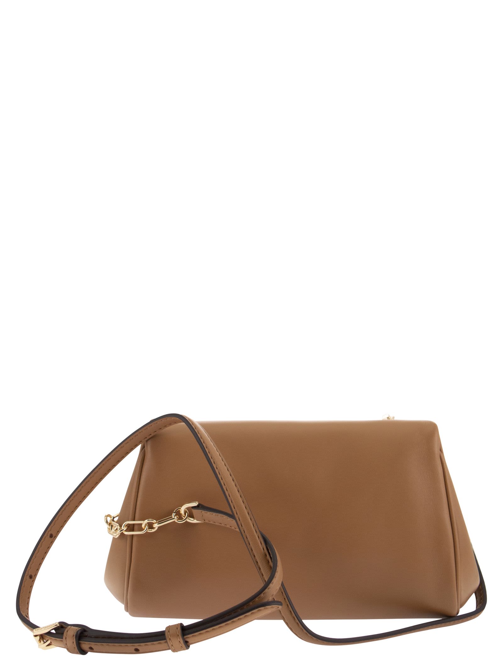 Shop Michael Kors Belle - Shoulder Bag In Brown