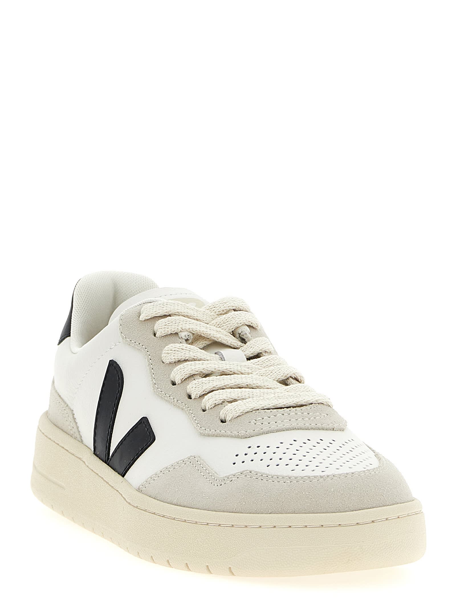 Veja Low-top Sneakers With Perforated Detailing And Iconic Logo In Multi
