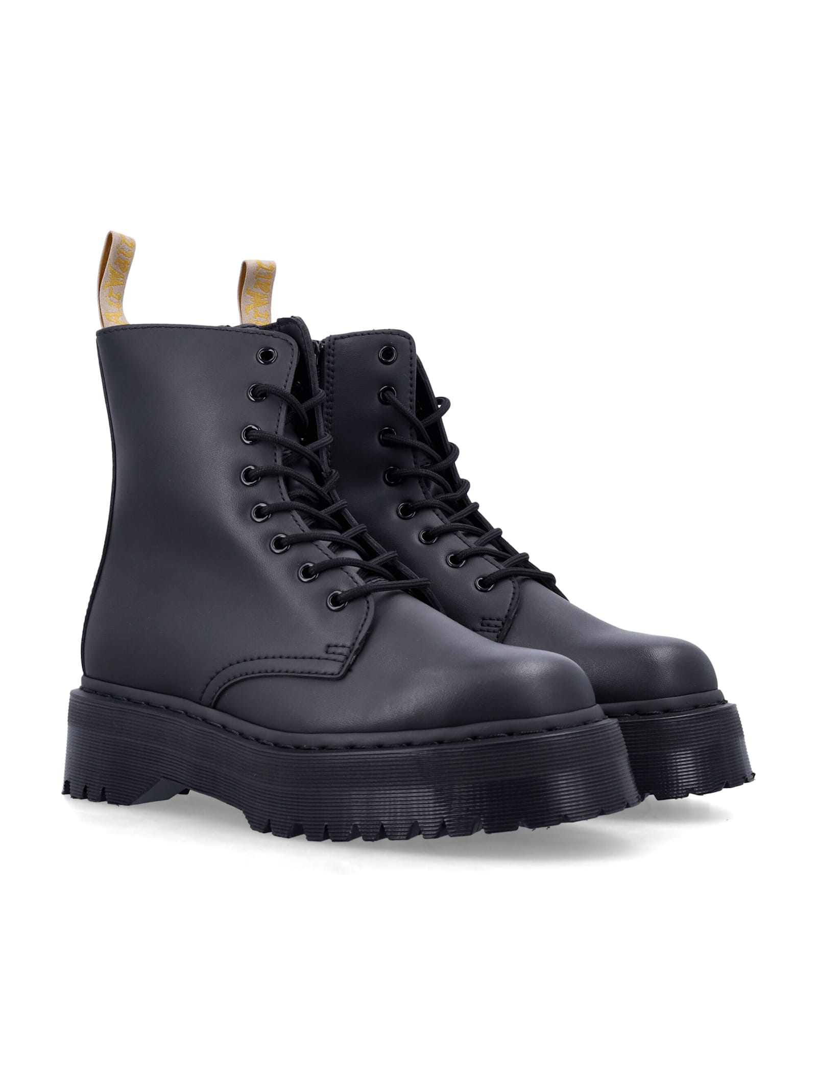 Shop Dr. Martens' Vegan Leather Jadon Ii Boots In Black