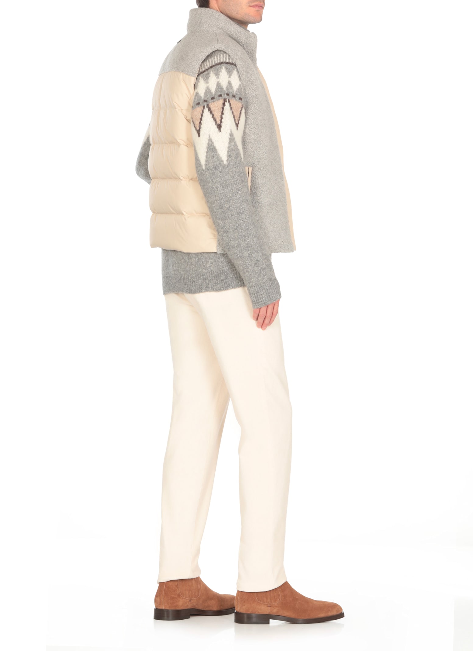 Shop Peserico Alpaca Jumper In Grey