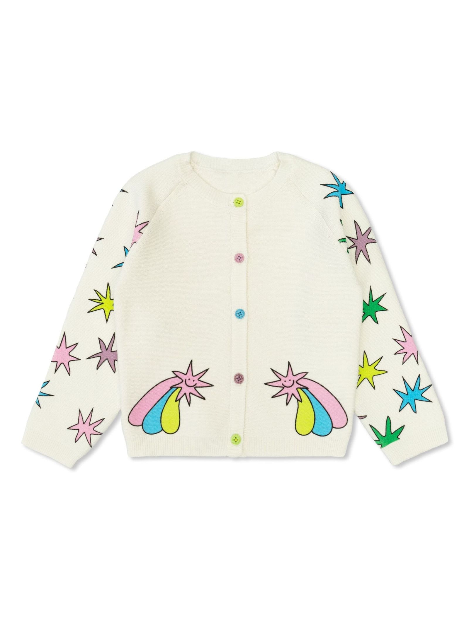 Shop Stella Mccartney Kids Sweaters White