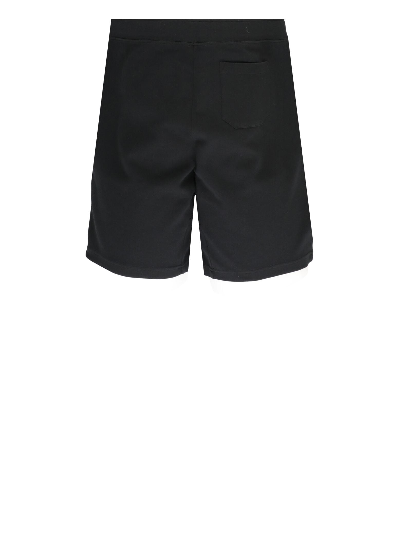 Shop Ralph Lauren Bermuda Shorts With Pony In Polo Black