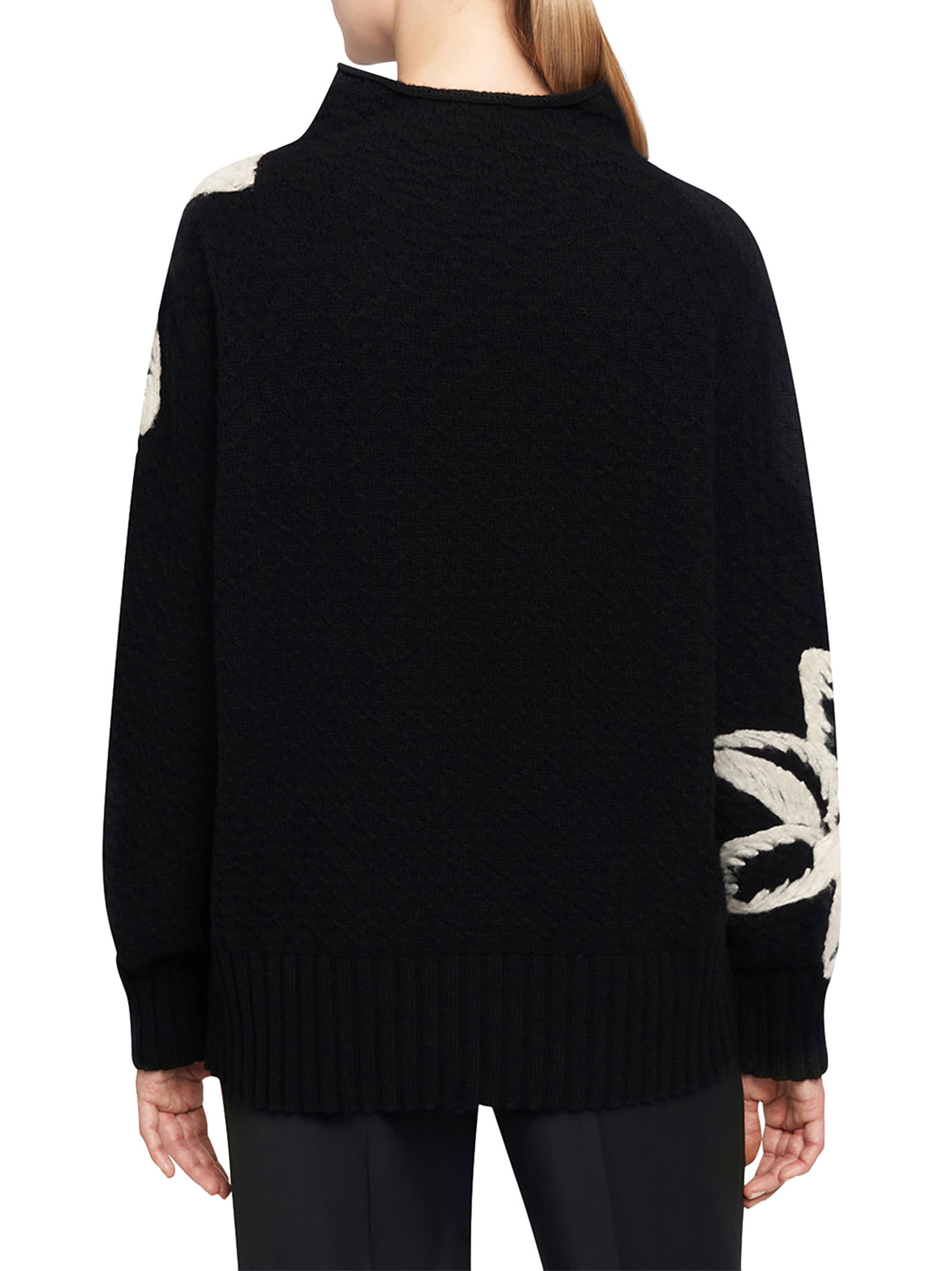 Shop Kiton Jersey High Neck Cashmere