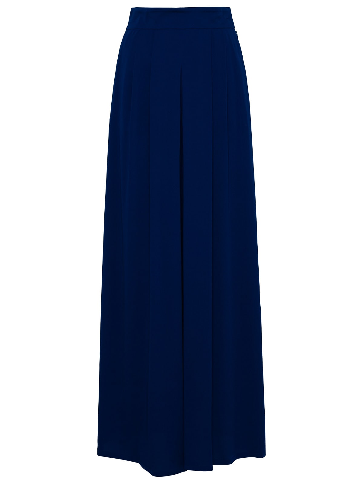 Shop Max Mara Bluette Silk Cimone Pants