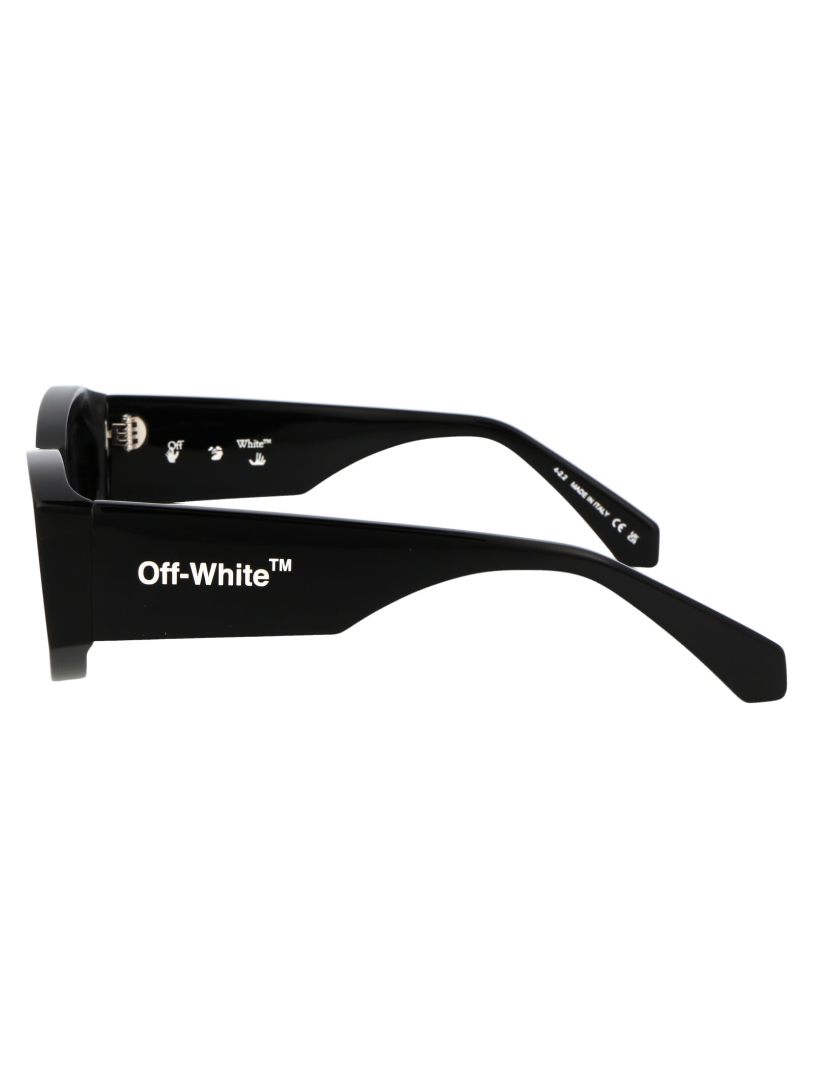 Shop Off-white Joan Sunglasses In 1007 Black