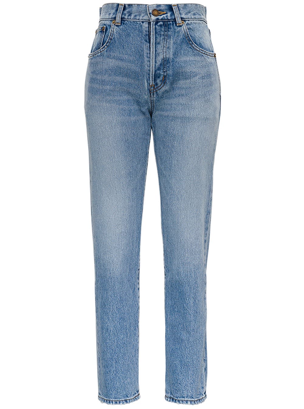 Saint Laurent Five-pockets High-waisted Denim Jeans