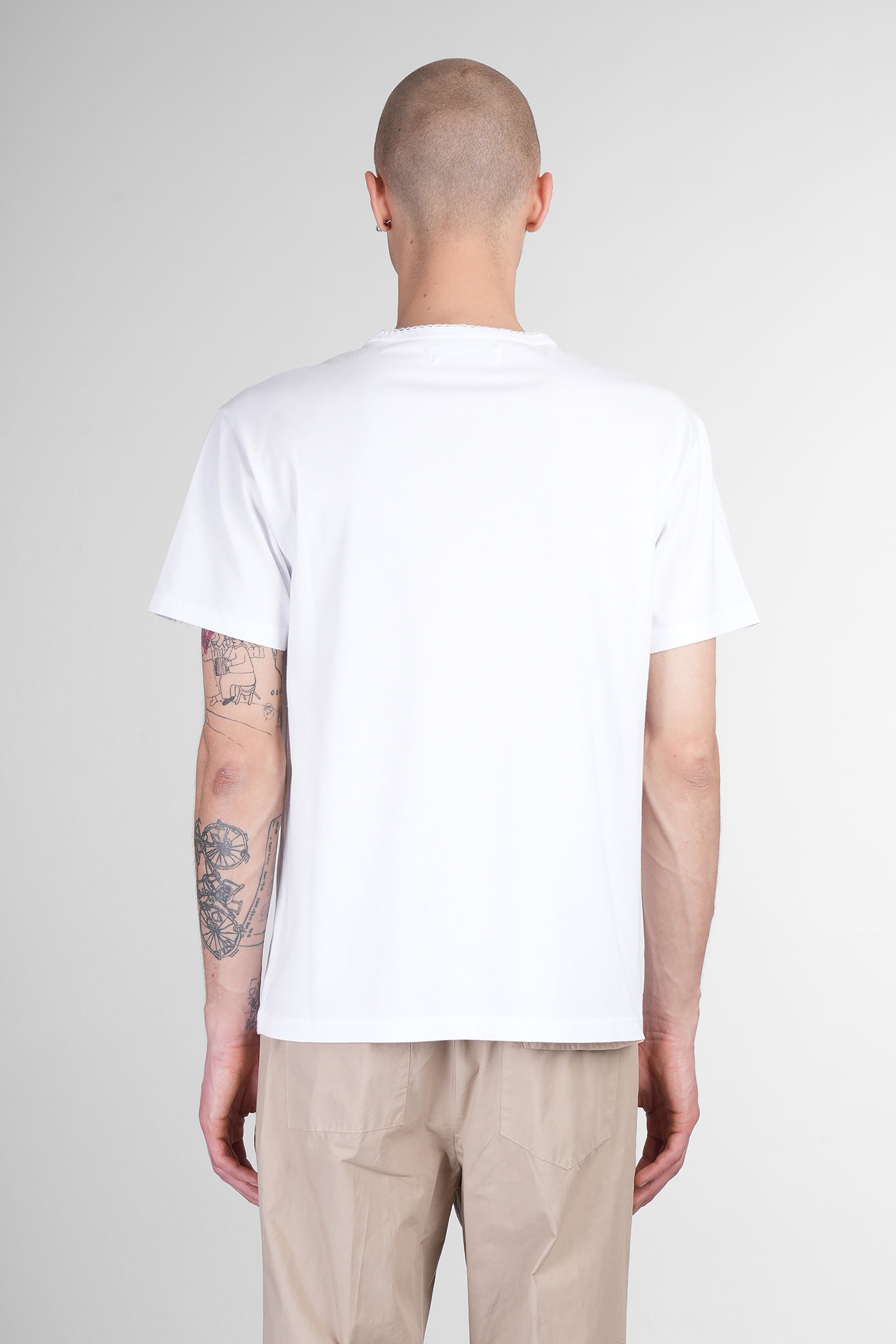 Mauro Grifoni T-shirt In White Cotton