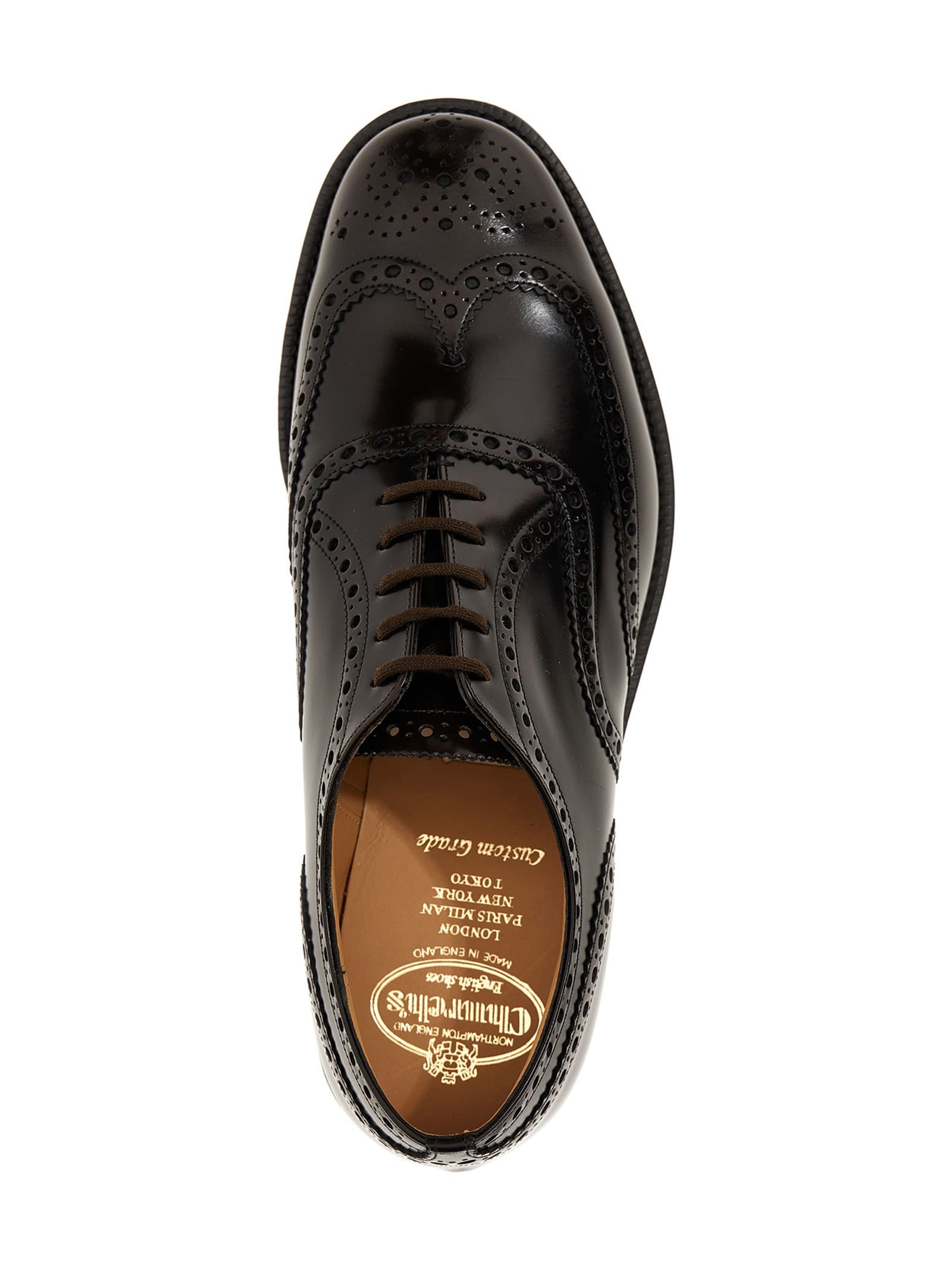 Shop Church's Burwood Lace Up Shoes Laced Shoes In Ebano