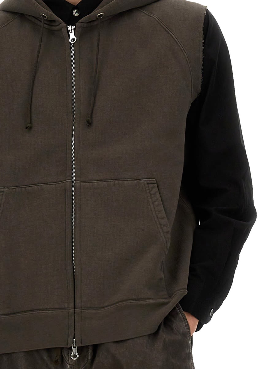 Our Legacy Hooded Vest With Front Pockets