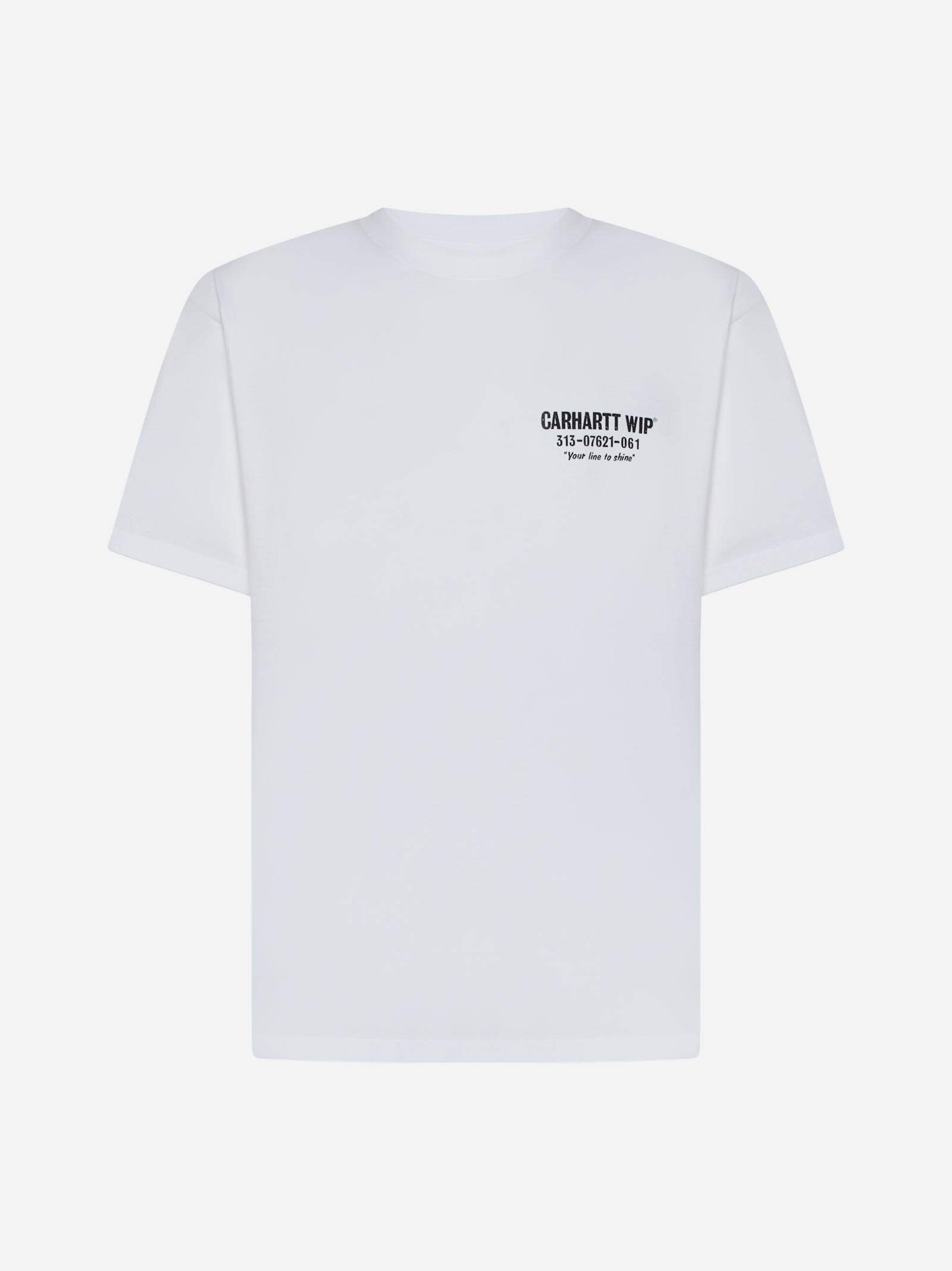 Shop Carhartt Less Troubles Cotton T-shirt In White