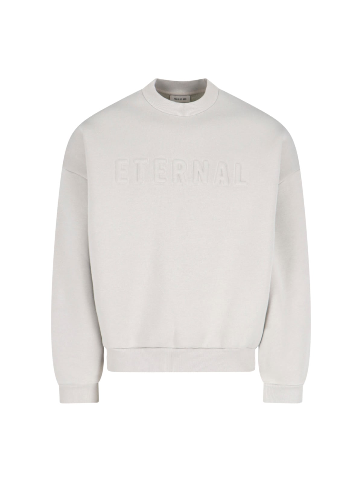 Fear Of God Ribbed Crew Neck Sweater With Long Sleeves