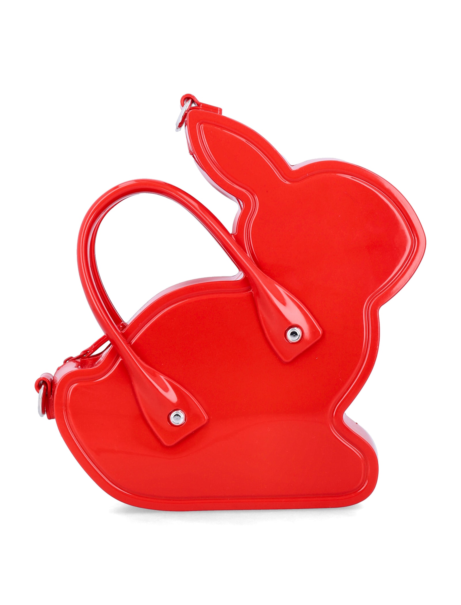 Comme Des Garcons Girl Comme Des Garçons X Melissa Bunny-shaped Handbag In Red