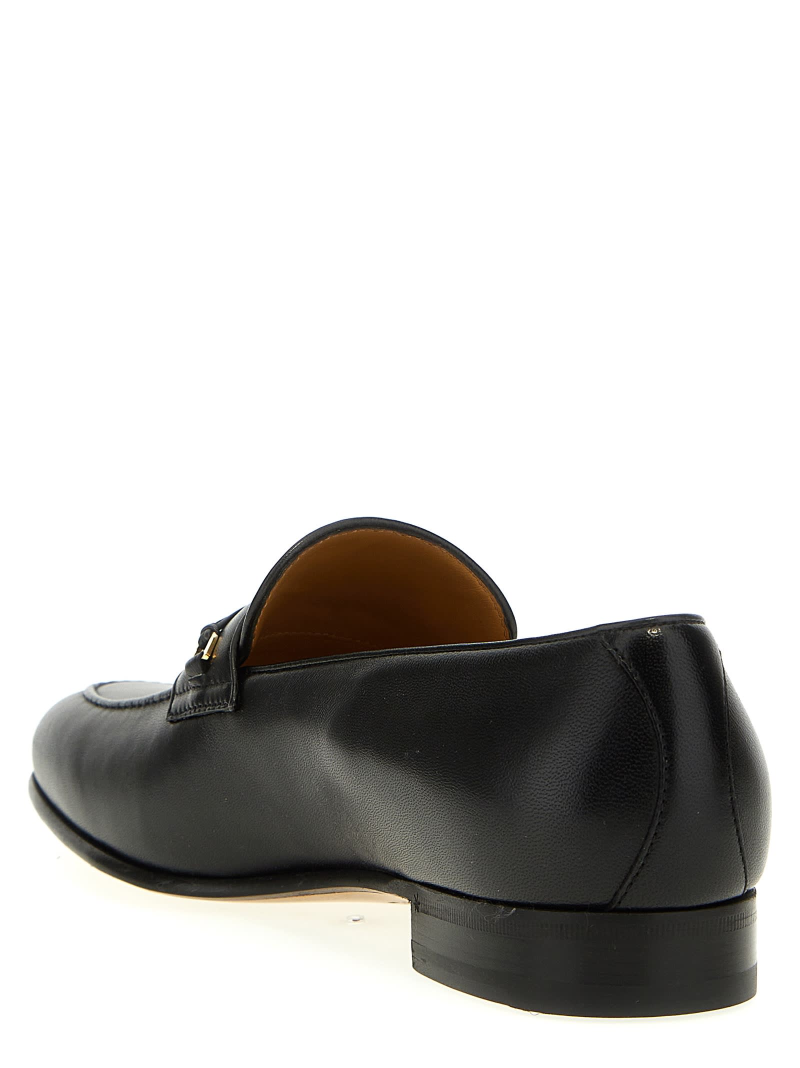 Shop Gucci Incrocio Gg Loafers In Black