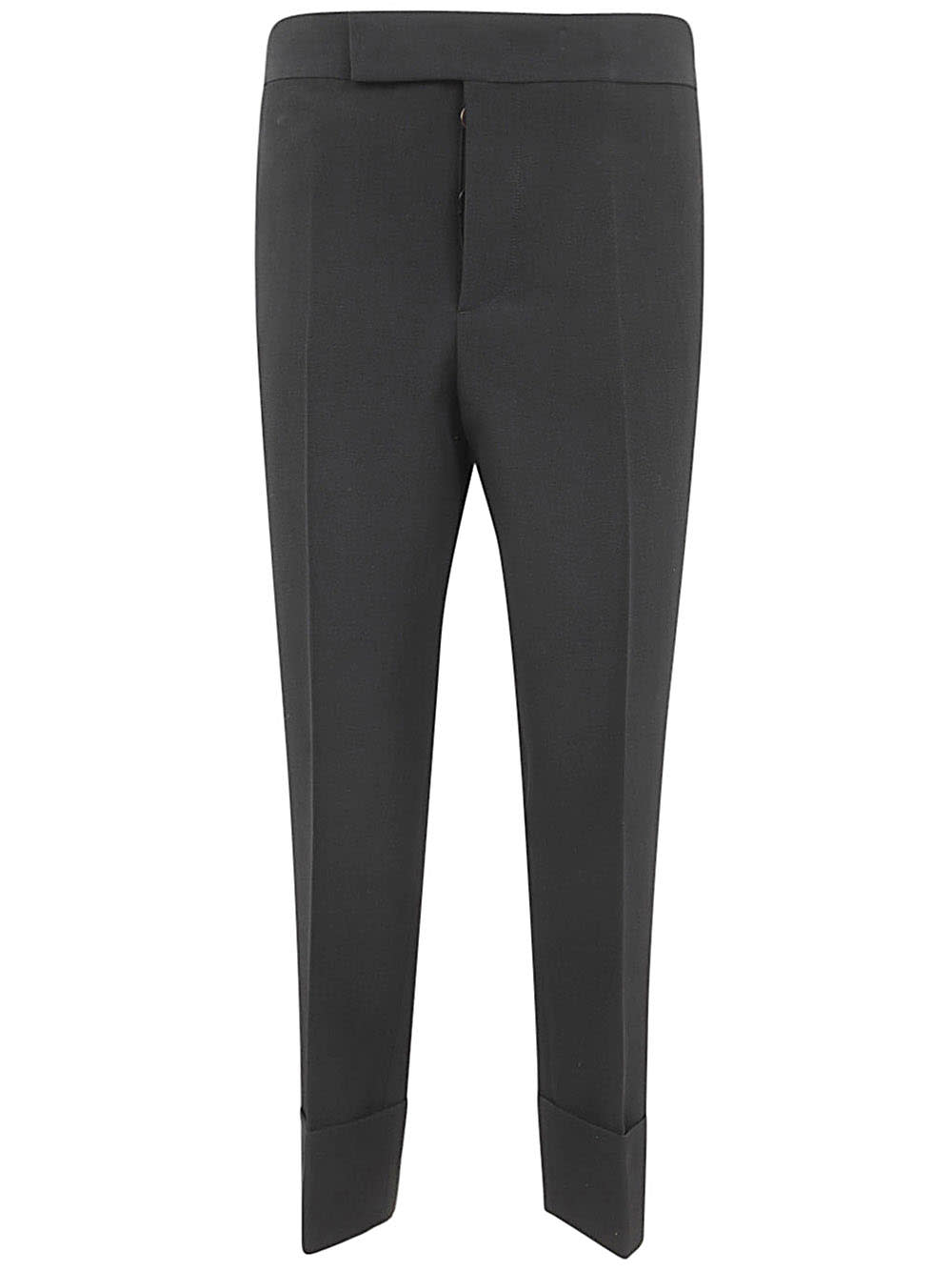 Shop Sapio Panama Trousers In Black