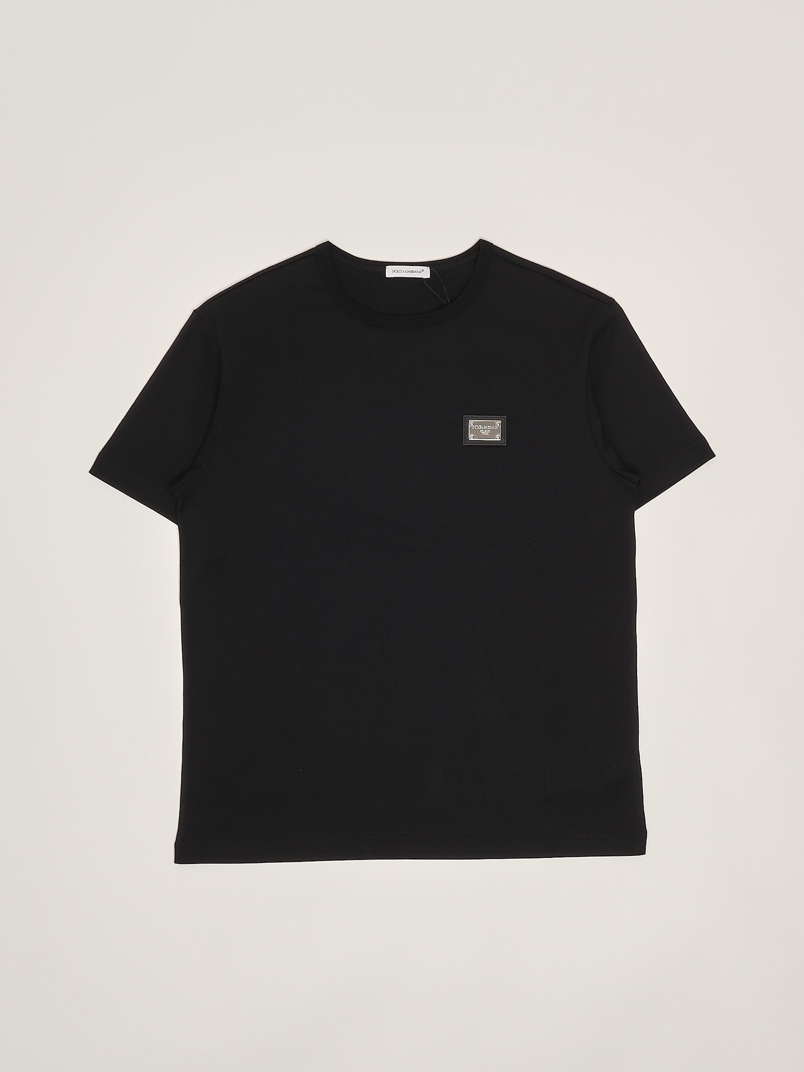 Dolce & Gabbana Cotton T-shirt In Black